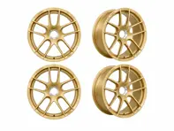 DD2 Centre Lock Wheel Set Satin Gold. Porsche 992.1 GTS - 992.25.19.R.SG, 992.25.18.F.SG